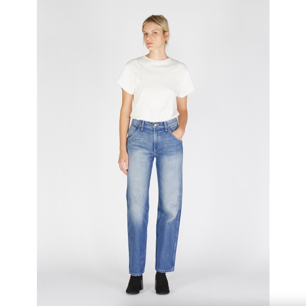 B SIDES Georgia High Straight Jeans